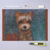 YORKIE SEIDENPAPIER (Handwerk)