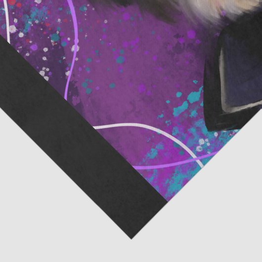 YORKIE SEIDENPAPIER (Detail)