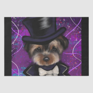 YORKIE SEIDENPAPIER