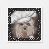 Yorkie Serviette (Vorderseite)