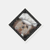 Yorkie Serviette (Ecke)