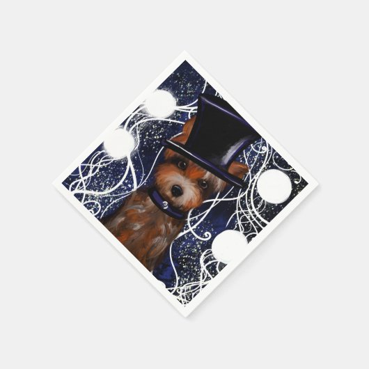 YORKIE SERVIETTE (Ecke)