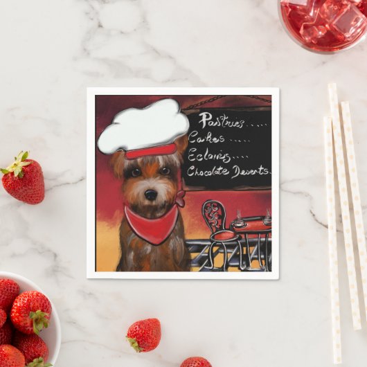 YORKIE SERVIETTE (Beispiel)