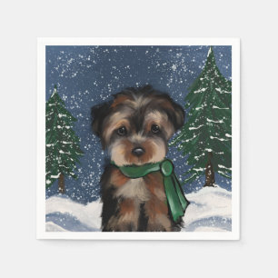YORKIE SERVIETTE