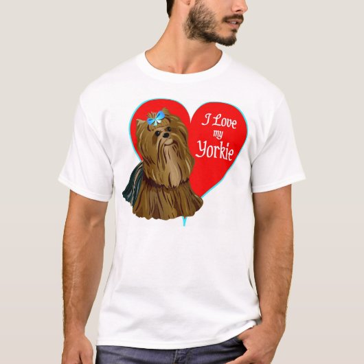 Yorkie T-Shirt (Vorderseite)