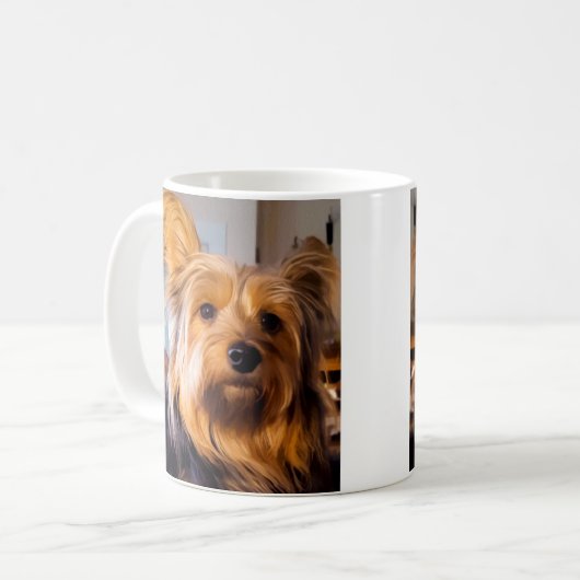 Yorkie Tasse (Vorderseite Links)