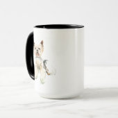 Yorkie Tasse – Yorkshire Terrier, Hunde Kaffeetass (Vorderseite Links)