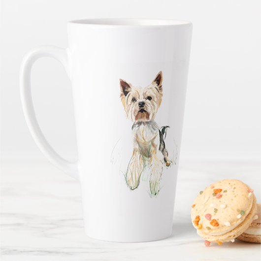 Yorkie Tasse – Yorkshire Terrier, Hunde Kaffeetass (Beispiel)