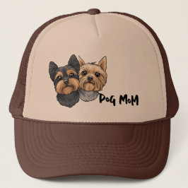 Yorkie Team Dog Mama Truckerkappe