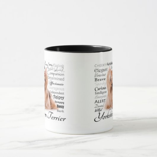 Yorkie Traits Tasse (Zentrum)
