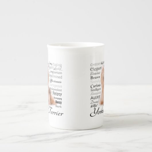 Yorkie Traits Tasse (Vorderseite)