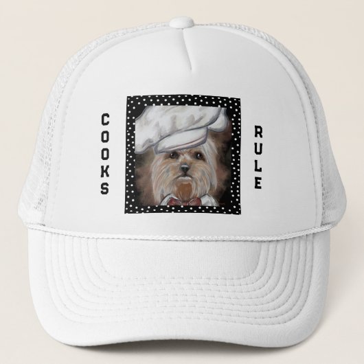 Yorkie Truckerkappe (Vorderseite)