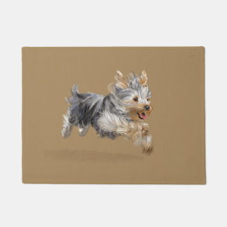 Yorkie Tür-Matte Fußmatte