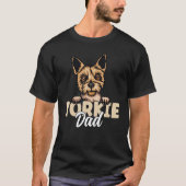 Yorkie Vater Dog Lover Father Yorkshire Terrier Do T-Shirt (Vorderseite)