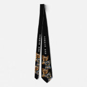 Yorkie Vater Krawatte (Rückseite)