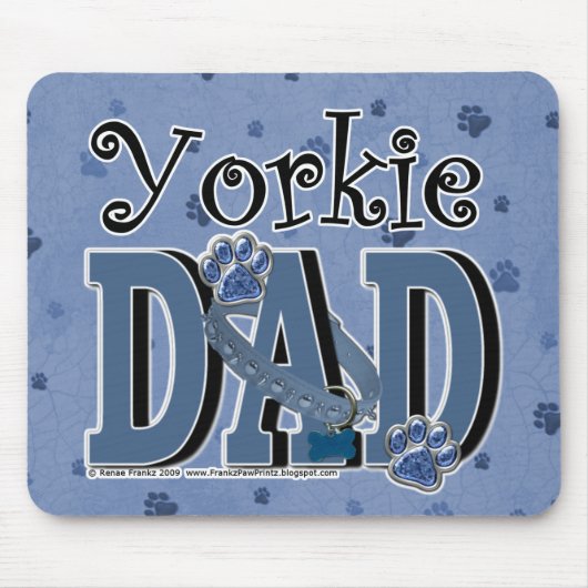 Yorkie VATER Mousepad (Vorne)