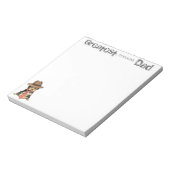 Yorkie Vater Notizblock (Rotiert)