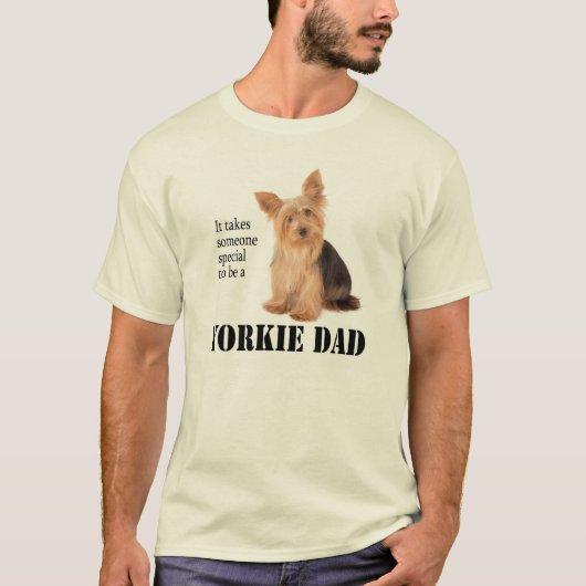 Yorkie Vater-T - Shirt (Vorderseite)