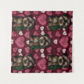 YORKIE WANDTEPPICH (Vorderseite (Horizontal))