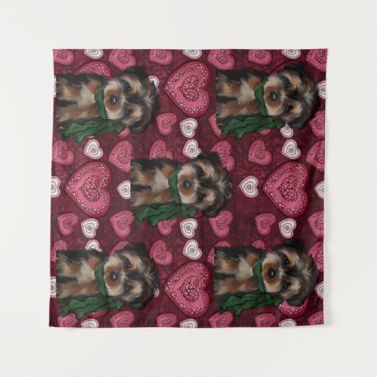 YORKIE WANDTEPPICH (Vorderseite (Horizontal))