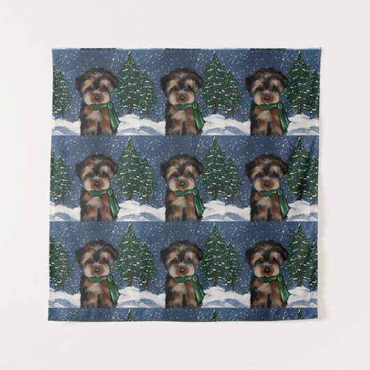 YORKIE WANDTEPPICH (Vorderseite)