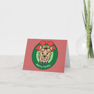 Yorkie Weihnachten