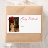 Yorkie Weihnachtsgeschenke Stickers (Insitu)