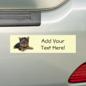 Yorkie Welpe Autoaufkleber (Auf Auto)