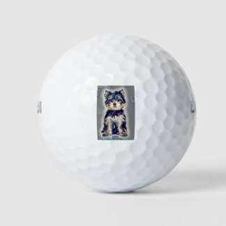 Yorkie Yorkshire Terrier Dog Golfball