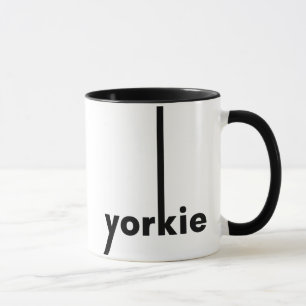 Yorkie Yorkshire Terrier Einfacher Hundeliebhaber Tasse