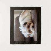 Yorkie, Yorkshire Terrier, Ennui, Wandteppich (Vorderseite)