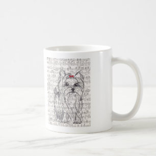Yorkie Yorkshire Terrier-Kaffee-Tasse Kaffeetasse