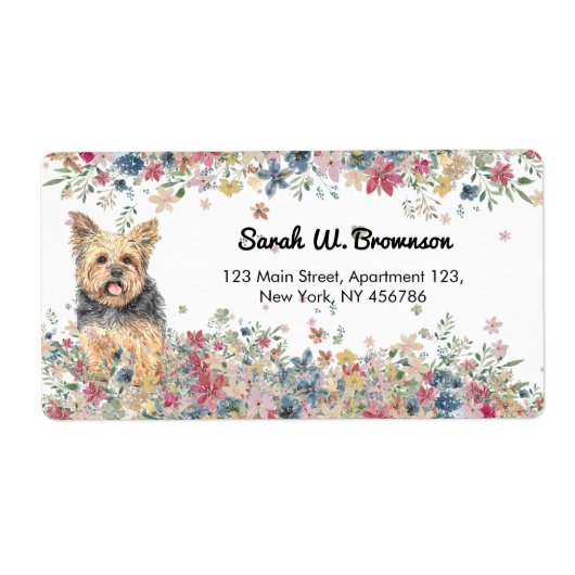 Yorkie Yorkshire Zuhause (Vorne)