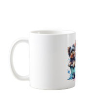 Yorkies Bathing Tasse