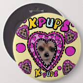 YORKIES BUTTON (Vorne & Hinten)