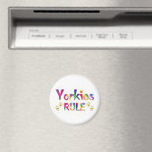 Yorkies Rule Magnet (In Situ (Geschirrspüler))