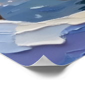 Yorkipoo Christmas Boat Holiday Poster (Ecke)