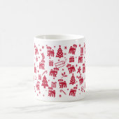 Yorkipoo Christmas Design Kaffeetasse (Mittel)