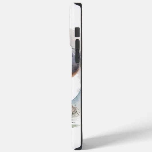 Yorkipoo Christmas Wreath Festive Pup Case-Mate iPhone Hülle (Rückseite / Links)