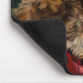 Yorkipoo Dog Weihnachtsfest Mousepad (Ecke)