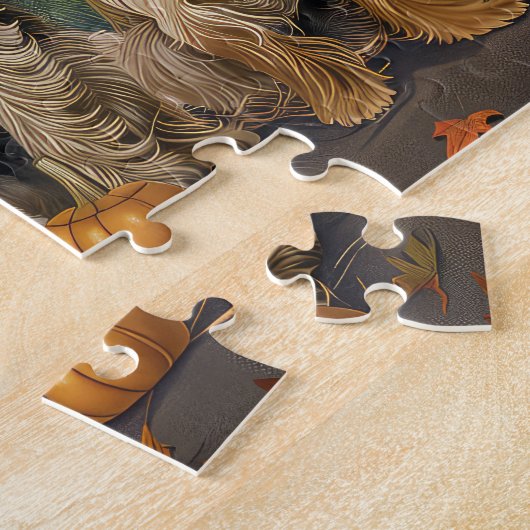 Yorkipoo Halloween Spooky Puzzle (Seite)