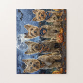 Yorkipoo Halloween Spooky Puzzle (Vertikal)