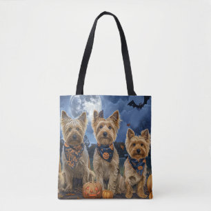 Yorkipoo Halloween Spooky Tasche
