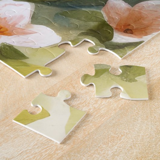 Yorkipoo Hund mit Ostereiern Urlaub Puzzle (Seite)