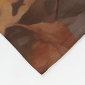 Yorkipoo im Herbstfall Inspiriert Fleecedecke (Ecke)