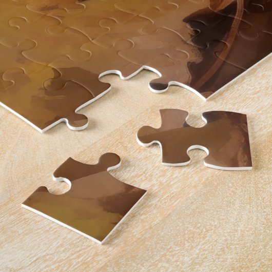 Yorkipoo im Herbstfall Inspiriert Puzzle (Seite)