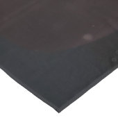 Yorkipoo mit Weihnachtsfeiern Tischdecke (Schrägansicht)