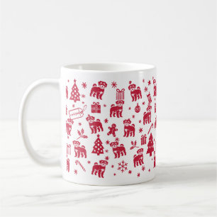 Yorkipoo-Weihnachtsdesign Kaffeetasse