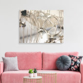 YorKitchen Canvas Print Leinwanddruck (Insitu (Wohnzimmer))