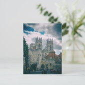 YorkMinster und Bootham Bar Postkarte (Stehend Vorderseite)